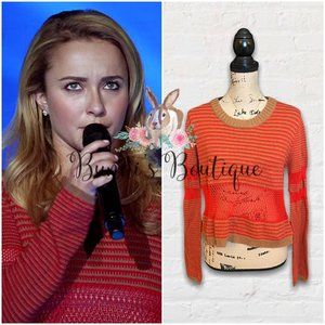 Juliette Barnes' Leroy & Perry Two-tone Sweater